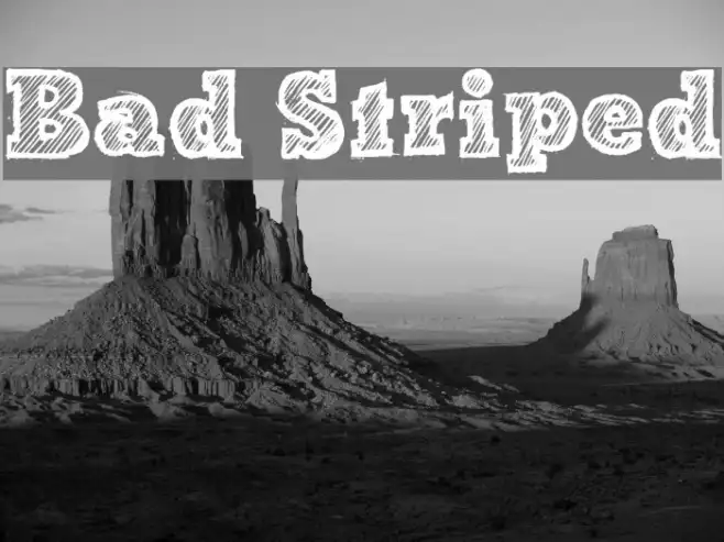 Bad Striped Example 2