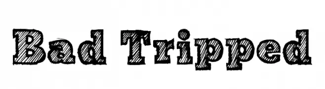 Bad Tripped  font caratteri gratis
