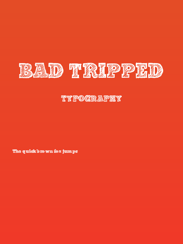 Bad Tripped Poster