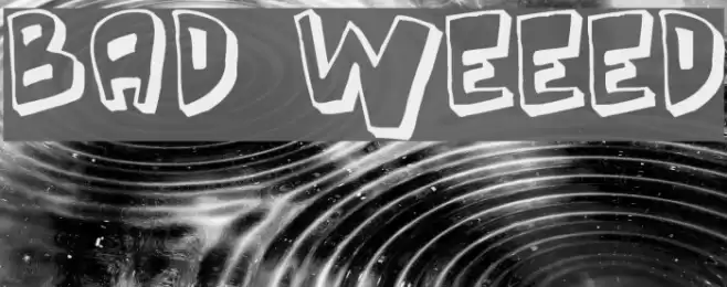 Bad Weekend フォント examples