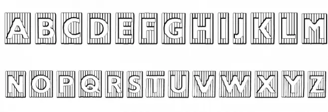 BadBaltimoreBeveled Schriftart Groß
