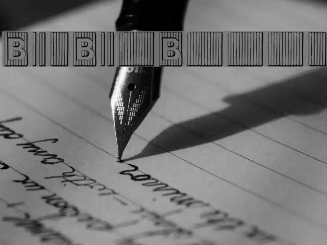 BadBaltimoreBeveled Font examples