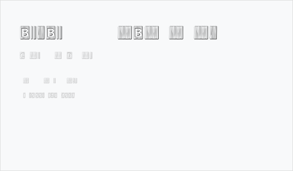 BadBaltimoreBeveled Business Card