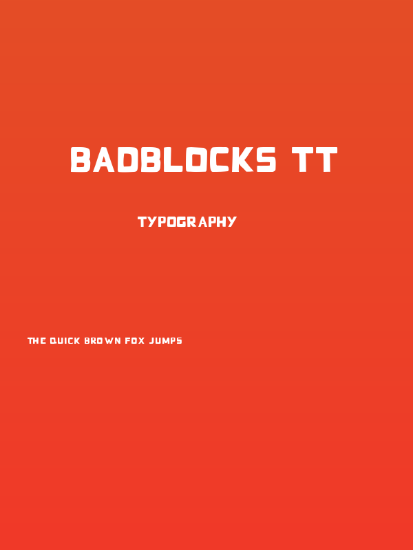 BadBlocks TT Poster