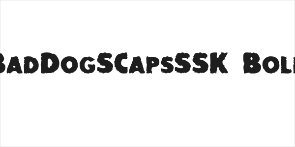 BadDogSCapsSSK Bold Logo
