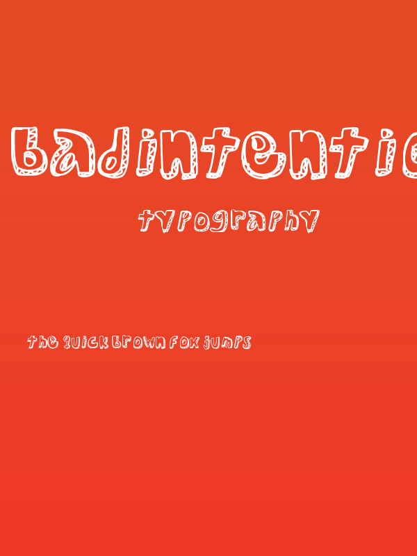 BadIntentions Poster