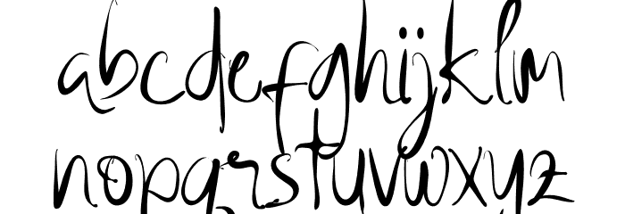BadStrike Font LOWERCASE