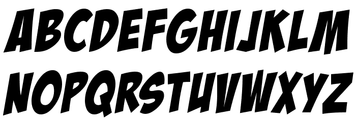 BadaBoom BB Font LOWERCASE