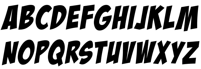 BadaBoomBB Font LOWERCASE