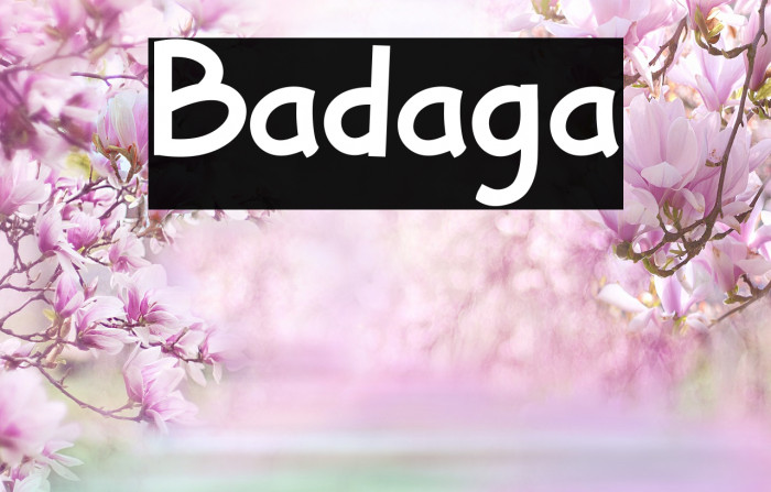 Badaga Font examples