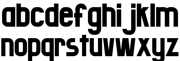 Badang Font LOWERCASE