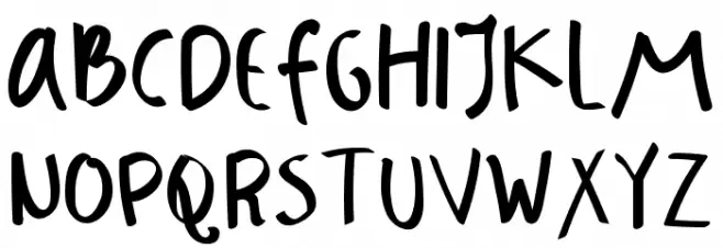 Badass Holliday Demo Sans Font OTHER CHARS