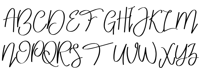 Badass Holliday Demo Font OTHER CHARS