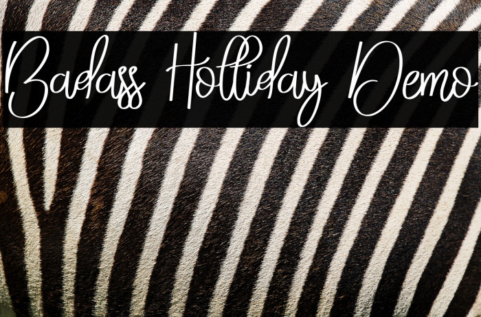 Badass Holliday Demo Example 3