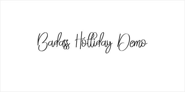 Badass Holliday Demo Logo