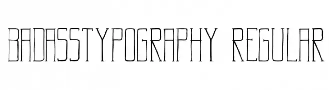 BadassTypography-Regular  Fuentes Gratis Descargar