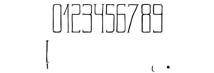 BadassTypography-Regular Font OTHER CHARS