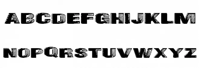 Badazzle Font LOWERCASE