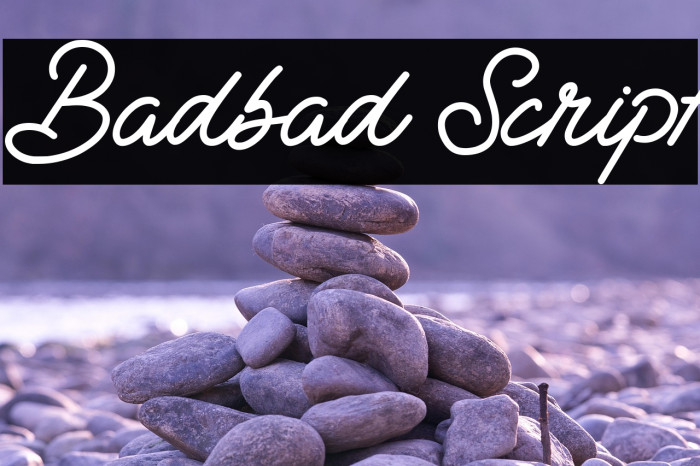 Badbad Script Example 1