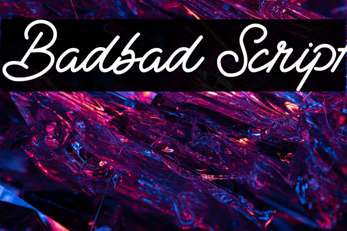 Badbad Script Example 2