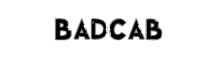 Badcab  Free Fonts Download
