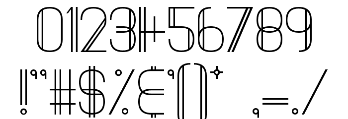 Baddit Font OTHER CHARS