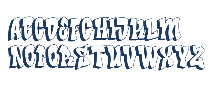 Bade Hoper shadow Lowercase