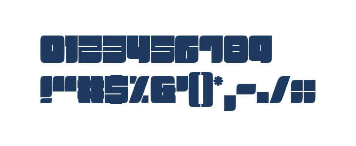 Badeen Display Regular Other Characters