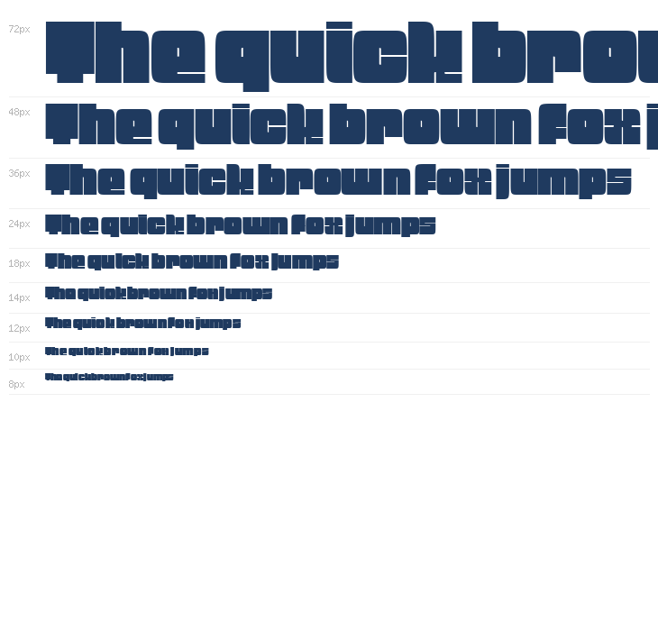 Badeen Display Regular Waterfall