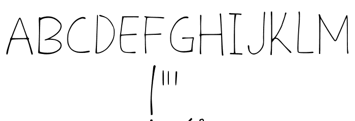 Badfonts Regular Font OTHER CHARS