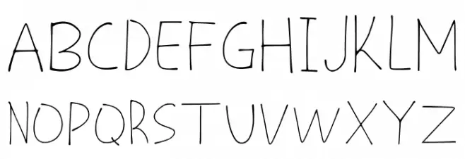 Badfonts Regular 字体 大写