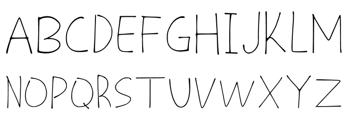 Badfonts Regular Font LOWERCASE