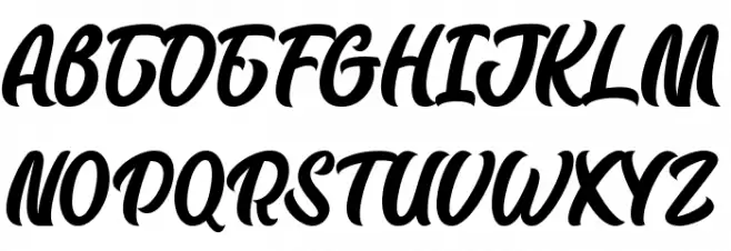 BadfuryPersonalUseOnly-Regular Fonte MAIÚSCULAS