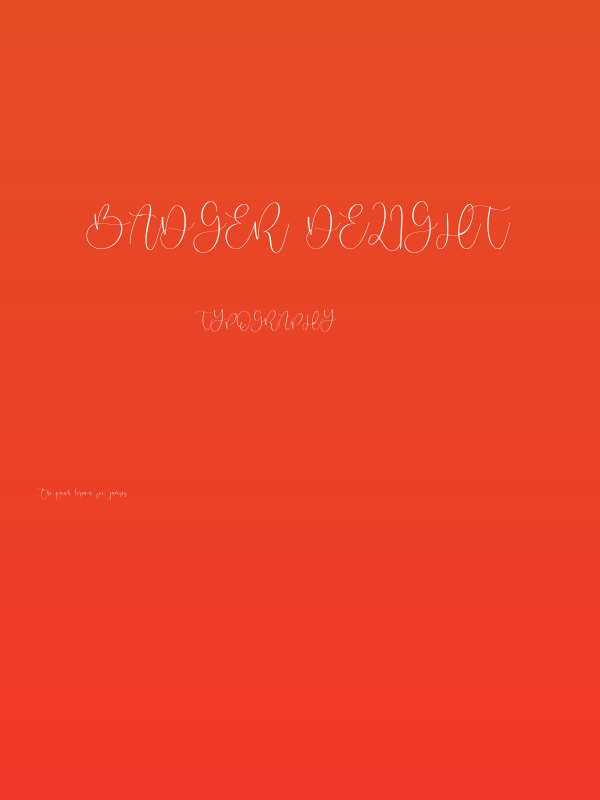 Badger Delight Poster