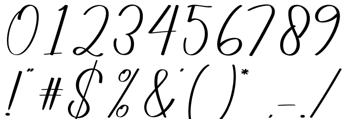 Badgers Font OTHER CHARS