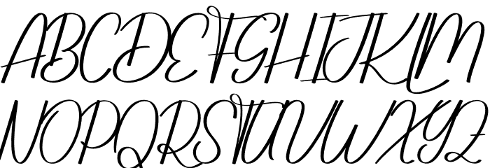 Badgers Font UPPERCASE