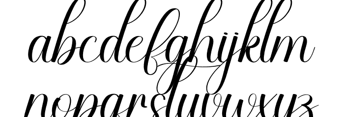 Badgers Font LOWERCASE