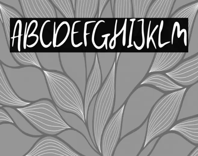 BadhieDope Font examples