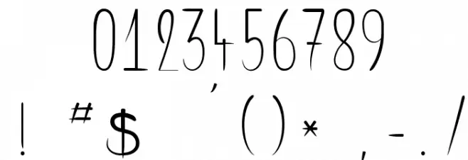 Badiane Font OTHER CHARS