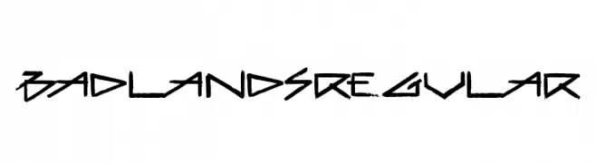 BadlandsRegular  Fuentes Gratis Descargar