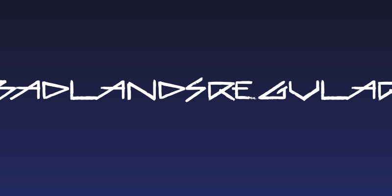 BadlandsRegular Social Header