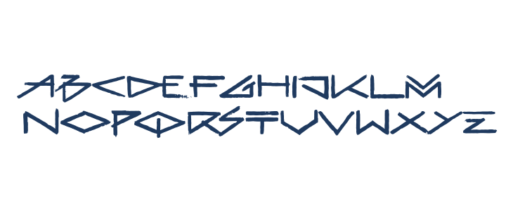 BadlandsRegular Lowercase