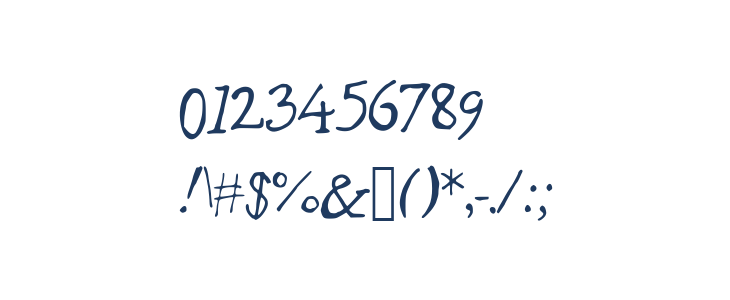 BadlyDrawnGaramond Other Characters