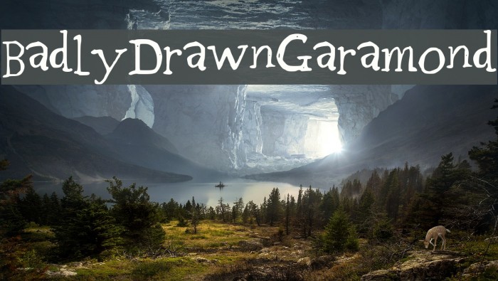 BadlyDrawnGaramond Example 3