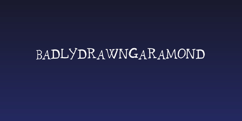 BadlyDrawnGaramond Social Header