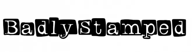 BadlyStamped  Frei Schriftart Herunterladen