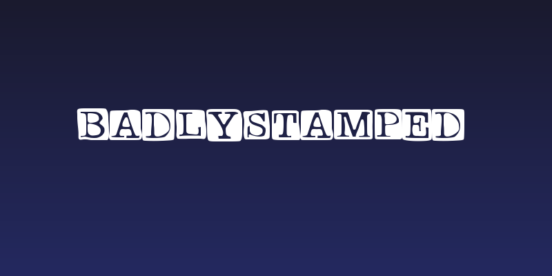 BadlyStamped Social Header