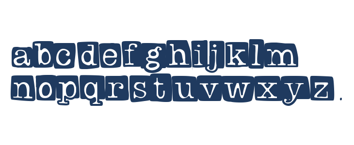 BadlyStamped Lowercase