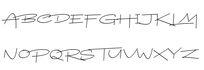 Badrudin Script Schriftart Groß