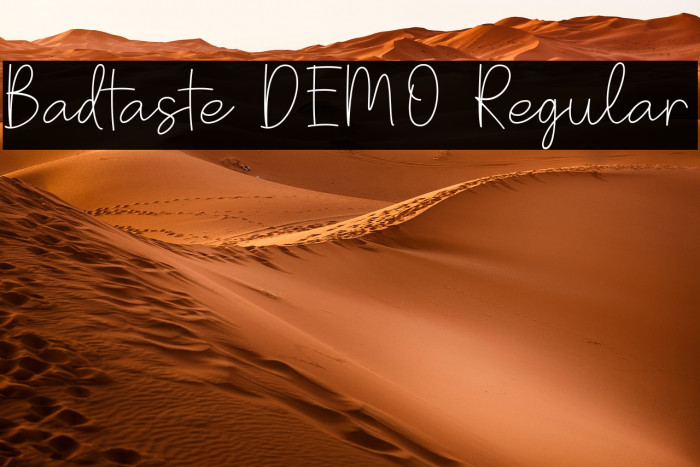 Badtaste DEMO Regular Example 1